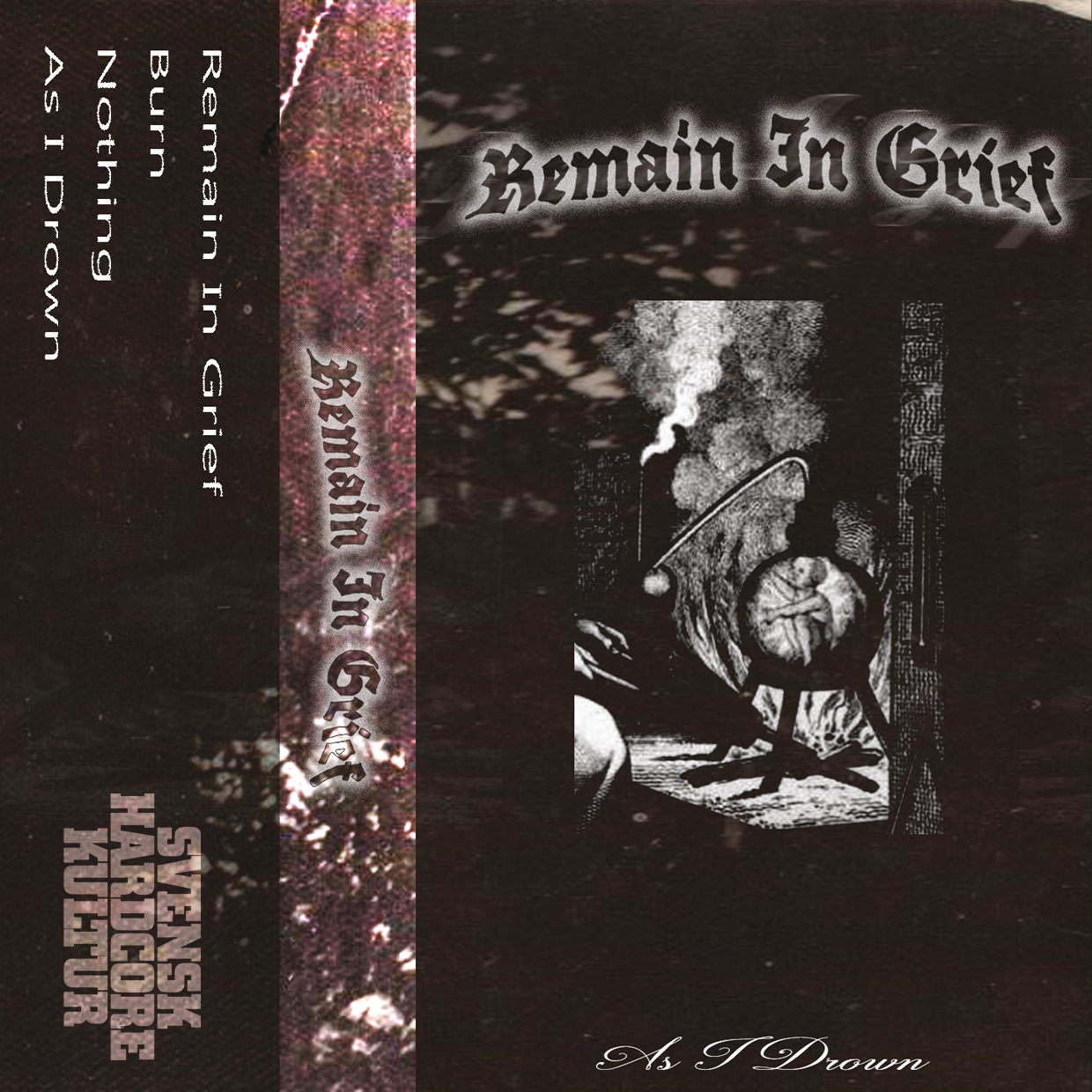 Remain in Grief – As I Drown (cassette)